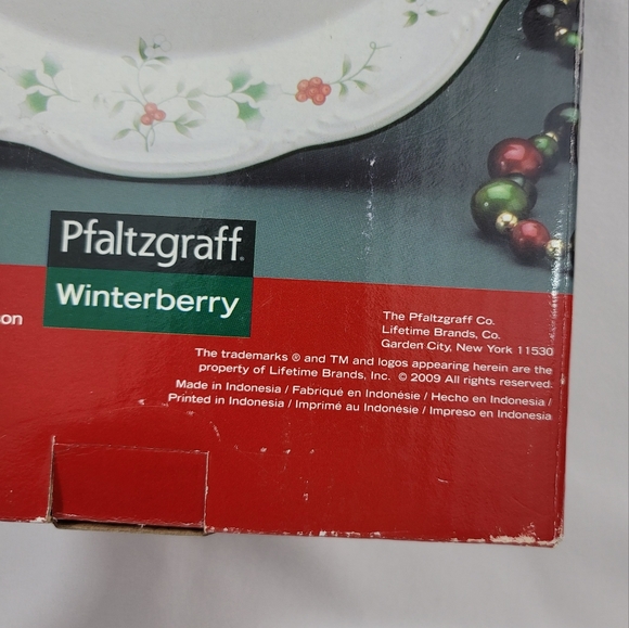 Pfaltzgraff Winterberry Bless This House Plate 5034281 - Picture 14 of 16